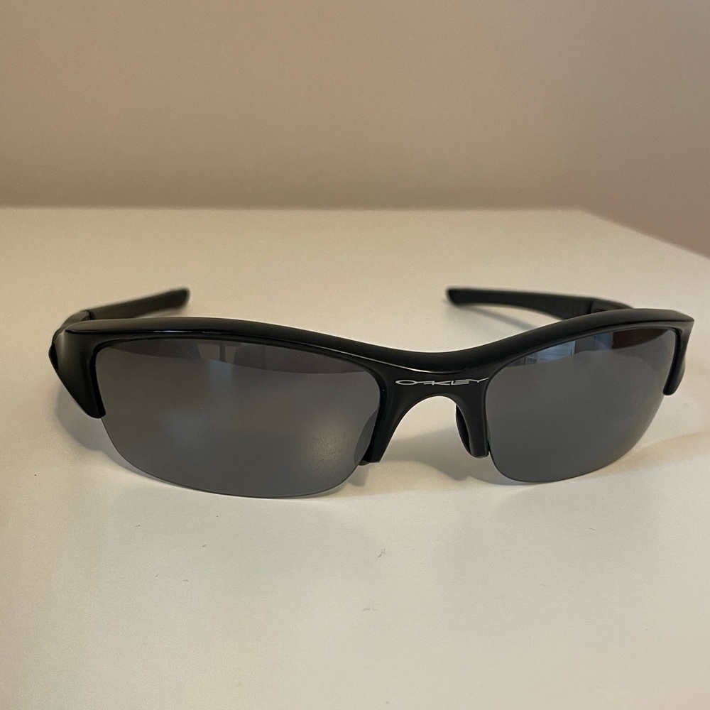 New Oakley Flak Jacket Sunglasses with case